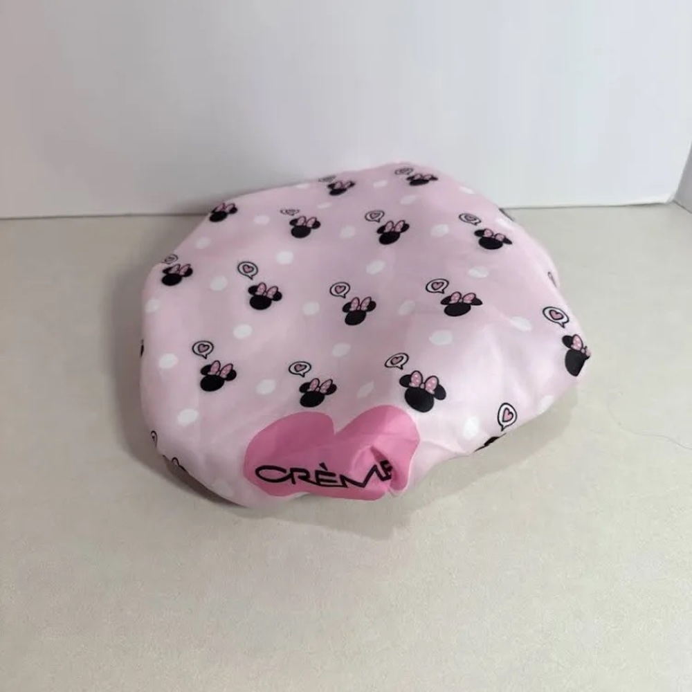 The Crème Shop Disney Minnie Mouse Luxury Shower Cap NIB